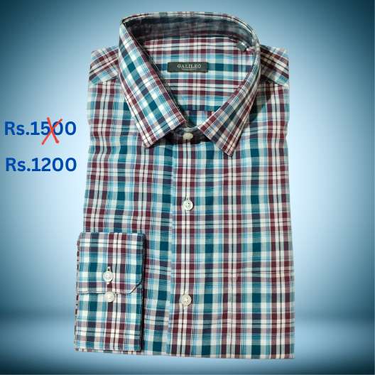 Export Quality Checked Formal Shirt